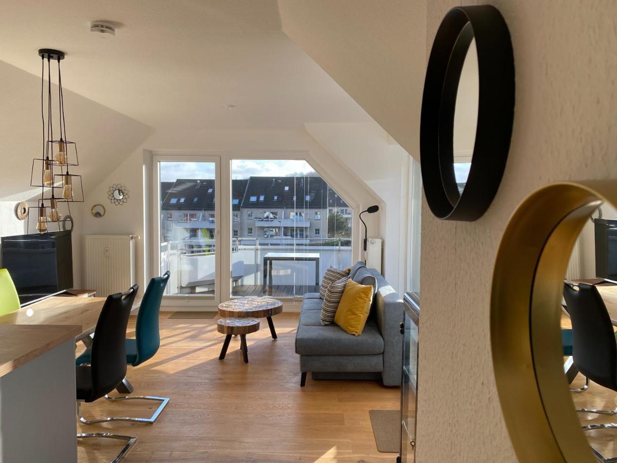 Beach House II - Penthousewohnung In Bestlage Mit Sonniger Dachterrasse Und Top Meerblick Harrislee Bagian luar foto