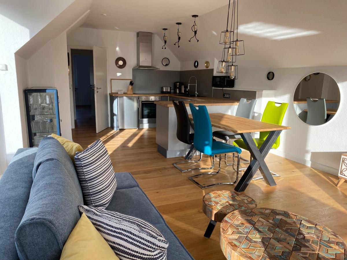 Beach House II - Penthousewohnung In Bestlage Mit Sonniger Dachterrasse Und Top Meerblick Harrislee Bagian luar foto