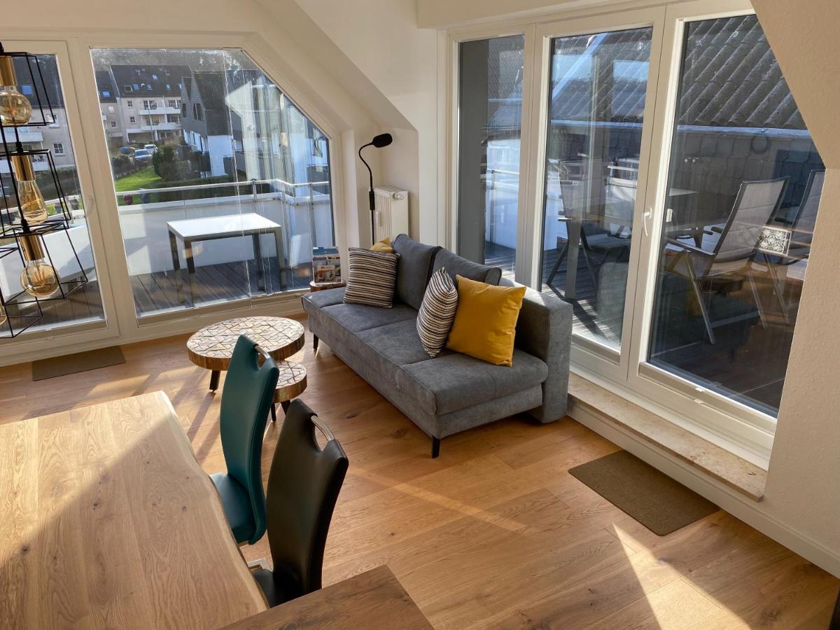 Beach House II - Penthousewohnung In Bestlage Mit Sonniger Dachterrasse Und Top Meerblick Harrislee Bagian luar foto